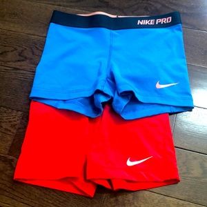Nike Pro Dri-Fit shorts, size Small